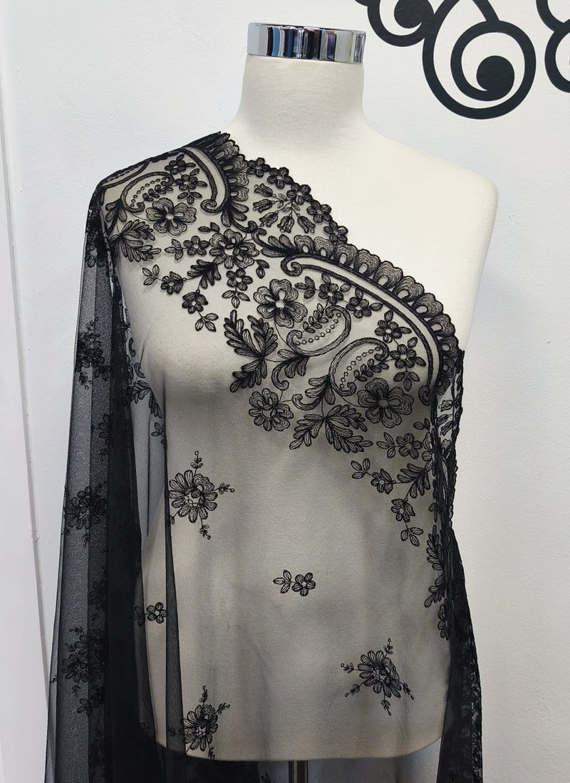 Mantilla Premium Bordada Maquina 008