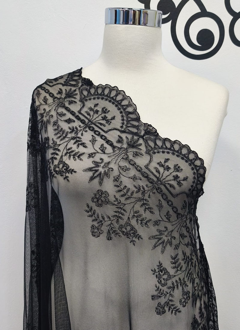 Mantilla Premium Bordada Artesanal 0115380
