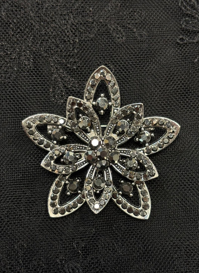 Broche Plateado 771