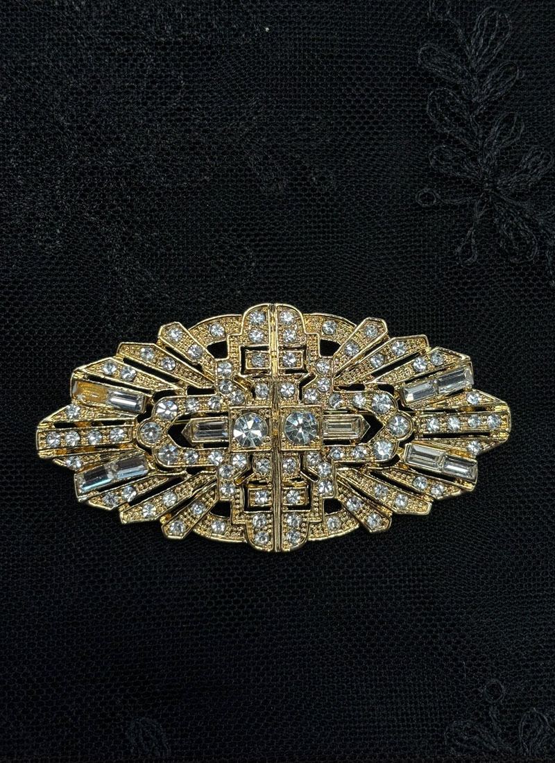 Broche dorado 784