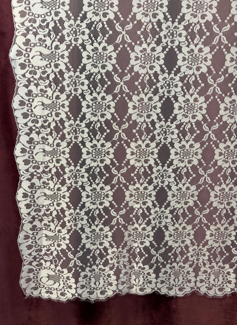 Mantilla Bordada Maquina 1131 (mediana)Beige
