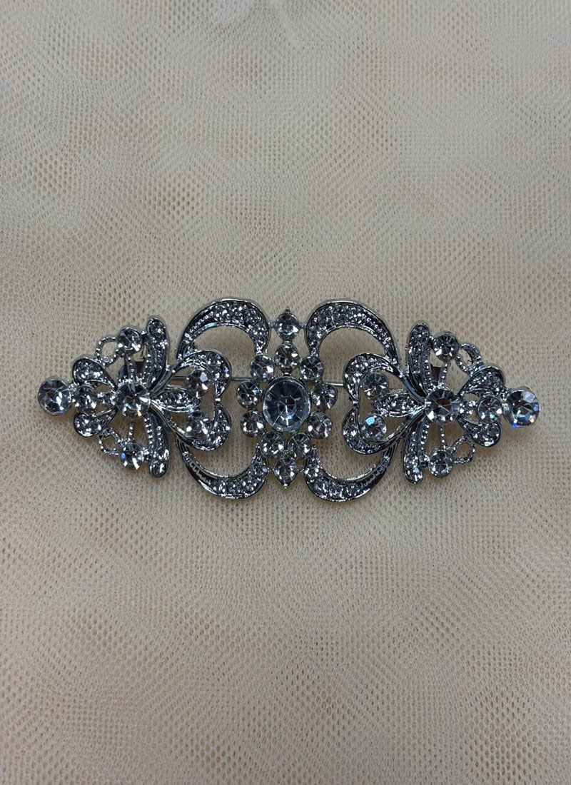 Broche Plateado 788