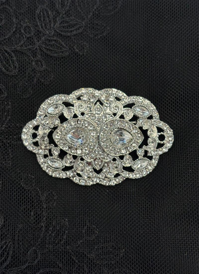Broche Plateado 791