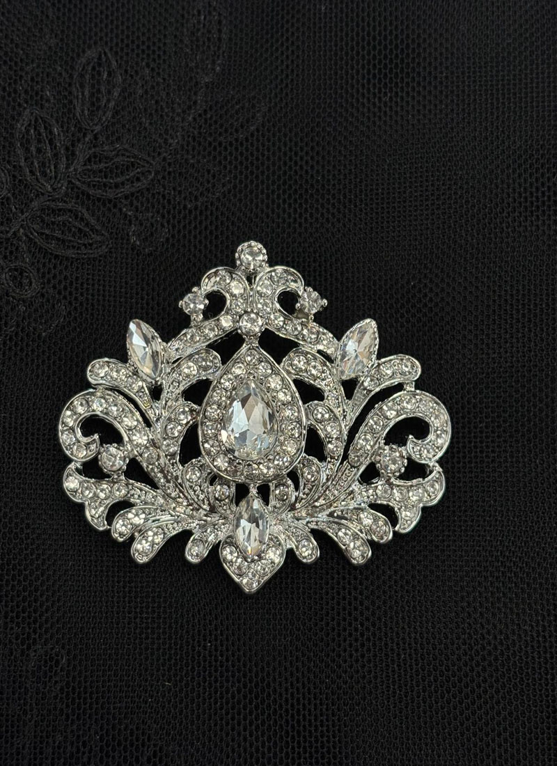Broche Plateado 792