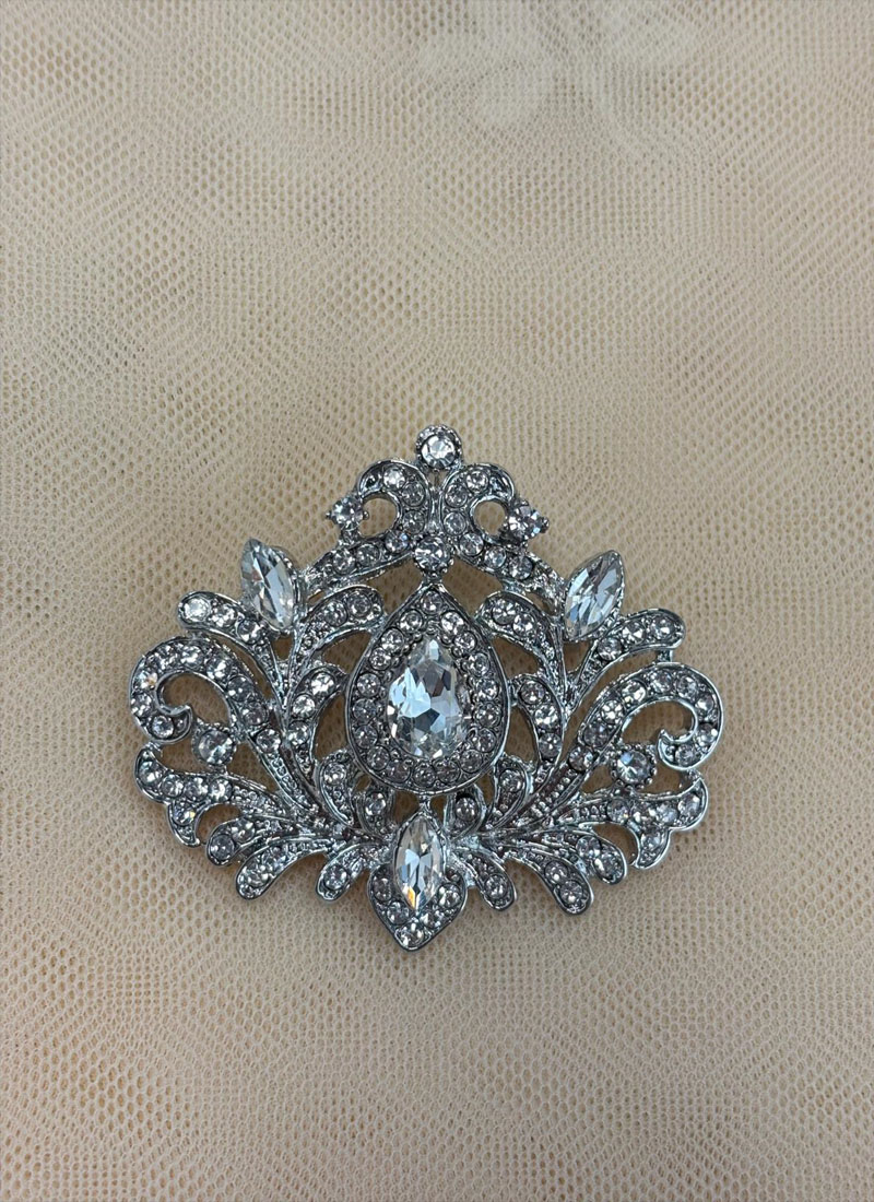 Broche Plateado 792
