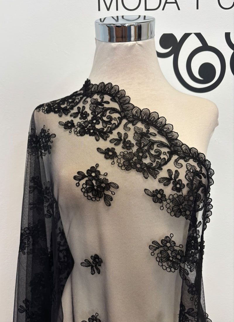Mantilla Premium Bordada Maquina 0010