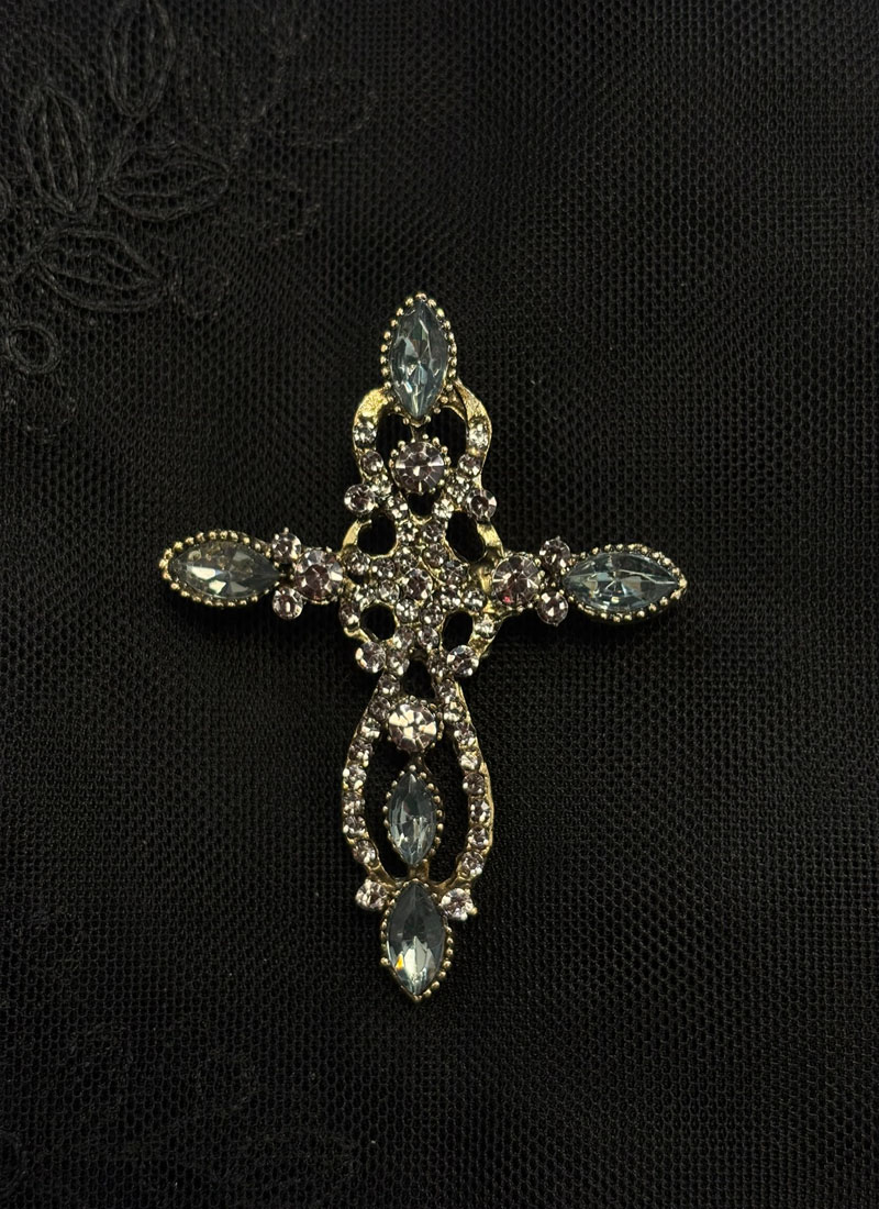 Broche estilo barroco 798 Cruz