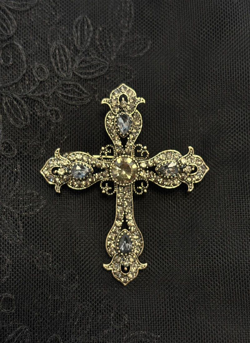 Broche estilo barroco 797 Cruz